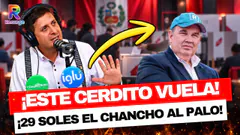 ESCAJADILLO INVITA A LÓPEZ ALIAGA AL SET PARA HACER EL RETO DEL CHANCHO