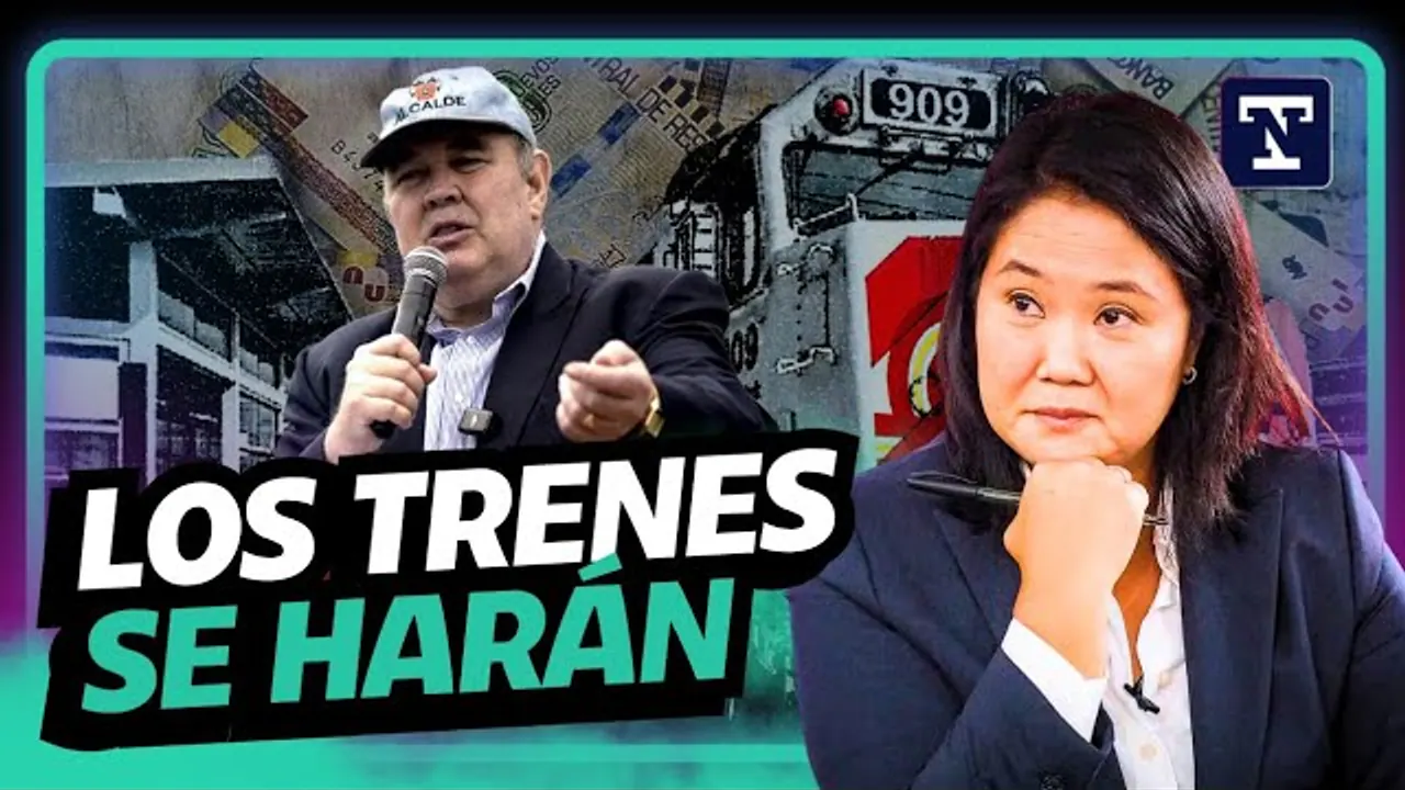 Reproducir: 🚆 ¡AHORA SÍ! KEIKO CONFIRMA QUE EL TREN LIMA-CHOSICA VA | TRIVU NOTICIAS