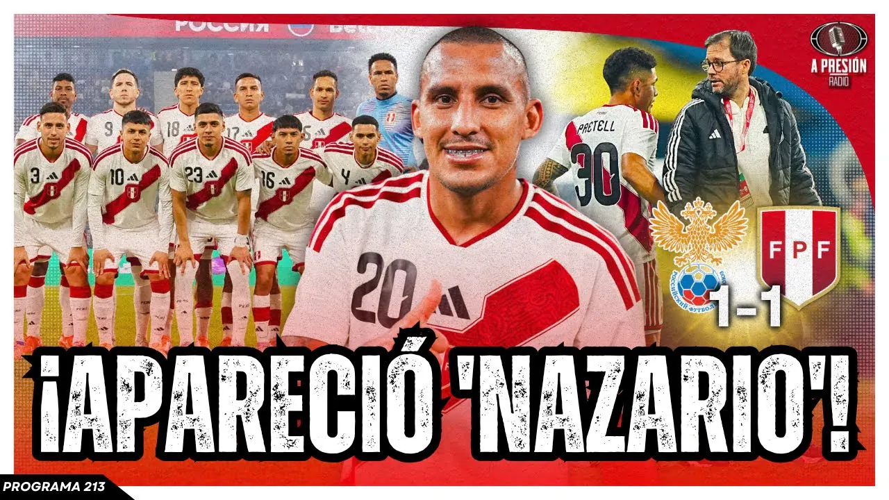 Reproducir: ¡APARECIÓ ‘NAZARIO’ VALERA! Rusia 1-1 Perú