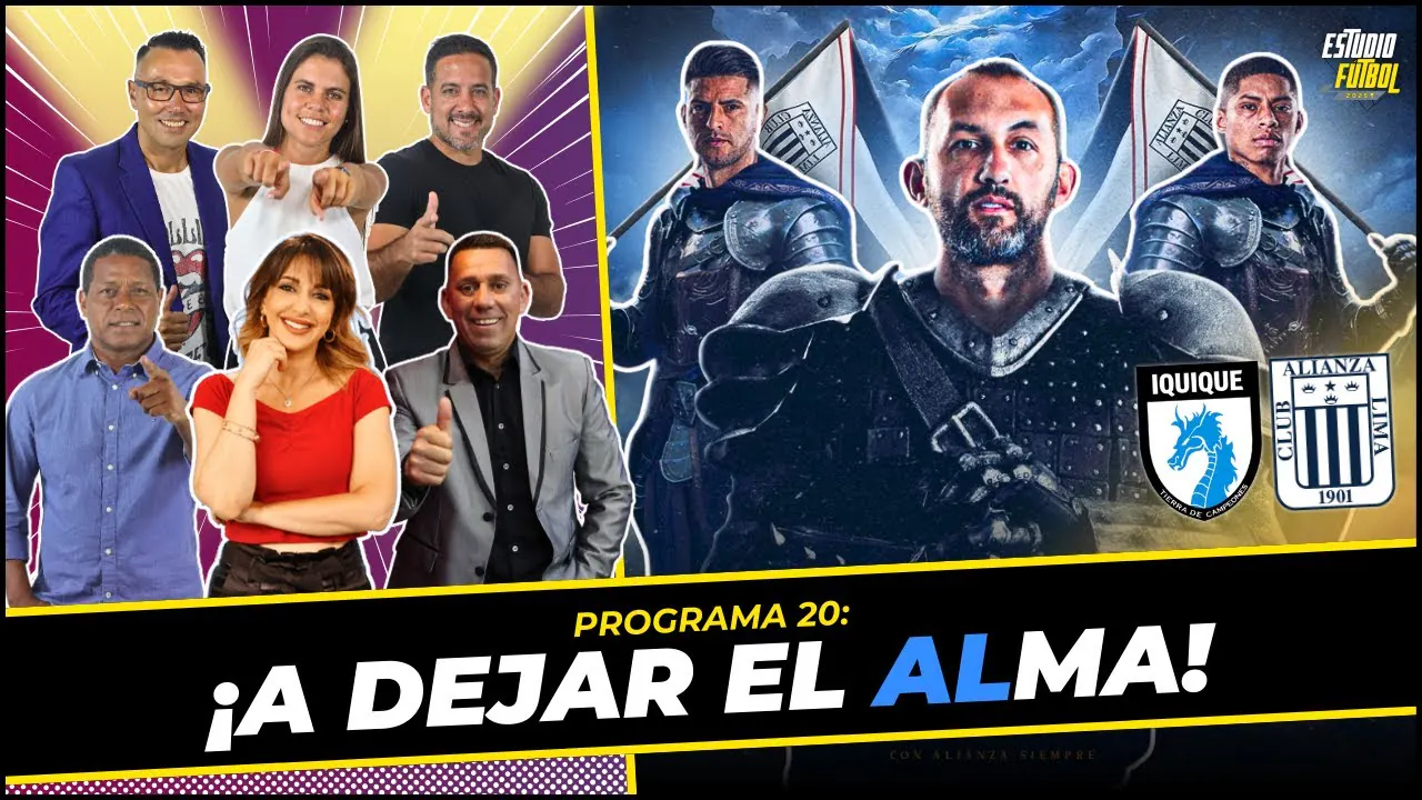 Reproducir: ¡A DEJAR EL ALMA! Deportes Iquique vs. Alianza Lima