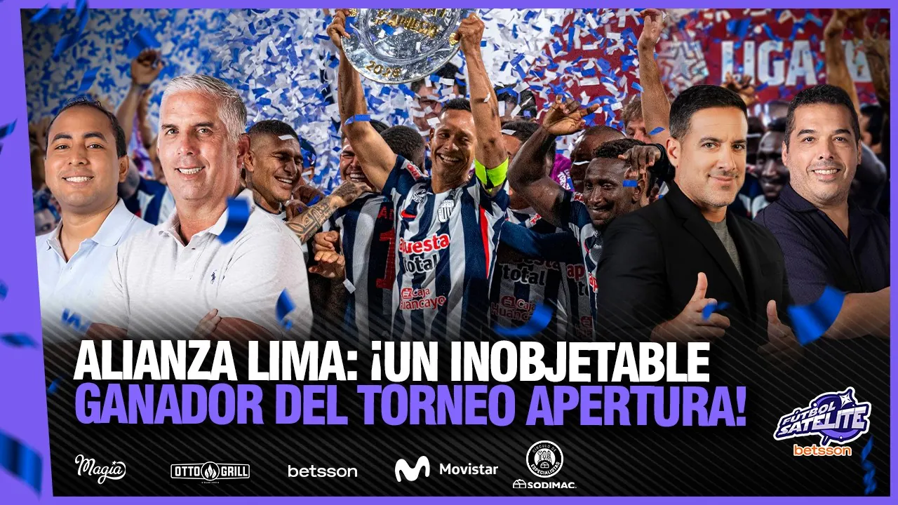 Reproducir: MERECIDO GANADOR: ¡ALIANZA LIMA SE LLEVÓ EL TORNEO APERTURA! #FÚTBOLSATÉLITE