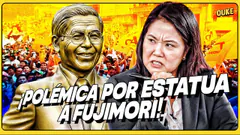 COLOCAN ESTATUA DE FUJIMORI A UN AÑO DE SU PARTIDA | OUKE