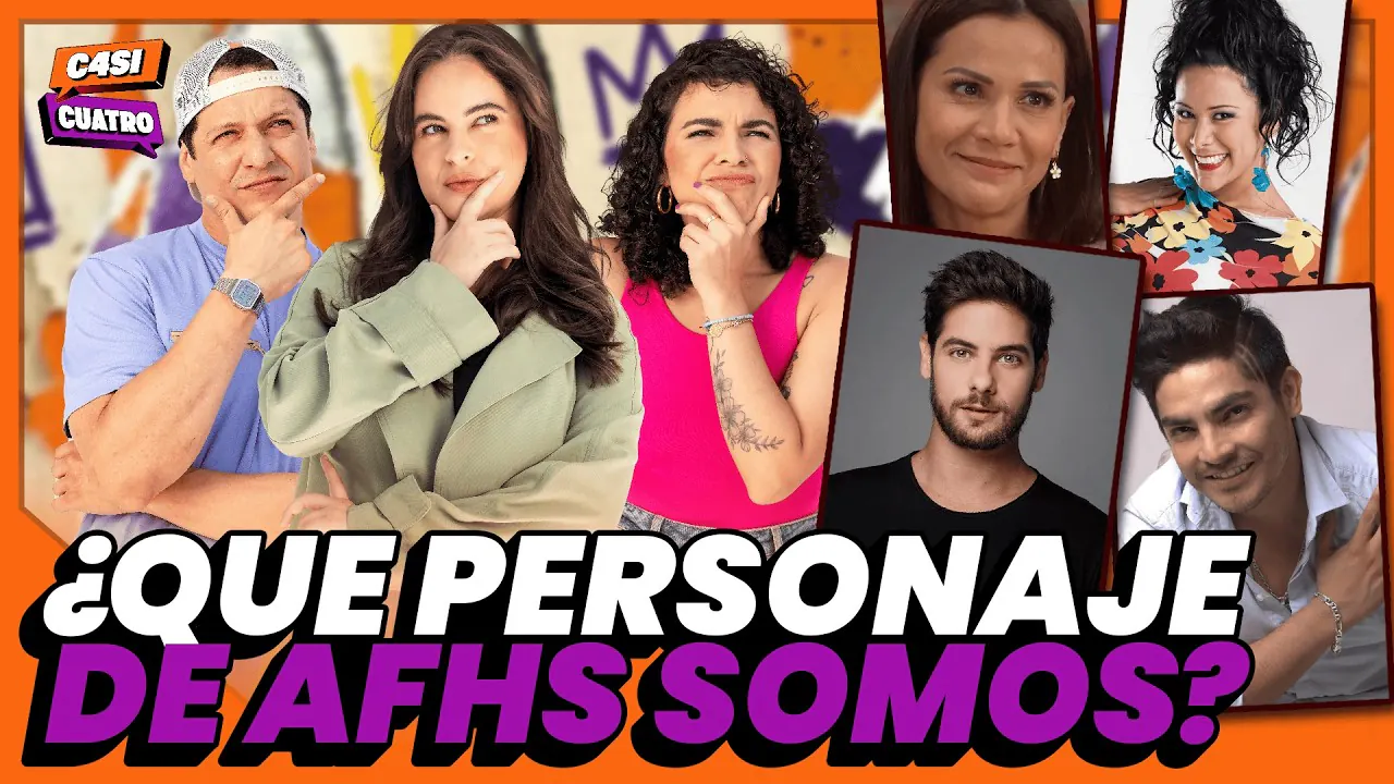 Reproducir: ¿Qué PERSONAJE de AFHS eres según tu PERSONALIDAD? | CASI 4 con Gino, Silvana y Michilala