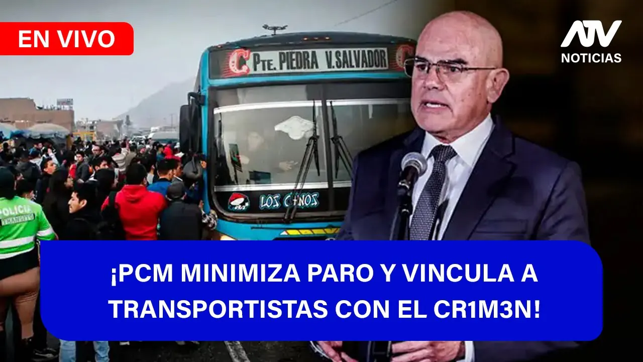 Reproducir: Fe de Erratas 📱🎙️| ¡PCM MINIMIZA PARO Y VINCULA A TRANSPORTISTAS CON EL CR1M3N! - ATV+