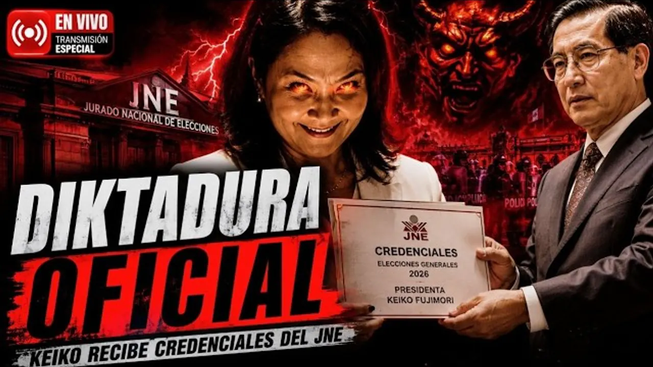 Reproducir: Entregan credenciales presidenciales a Keiko | Se consolida el fraude en el Perú - 15 JUL