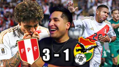 PERÚ 3-1 BOLIVIA GANAMOS CON CORAZÓN Y GARRA POLO ME CALLÓ LA BOCA