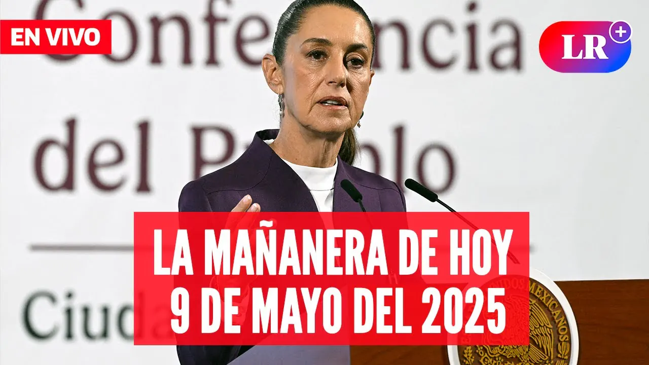 Reproducir: 🔴 Claudia Sheinbaum EN VIVO HOY: La Mañanera del Pueblo del 9 de mayo de 2025