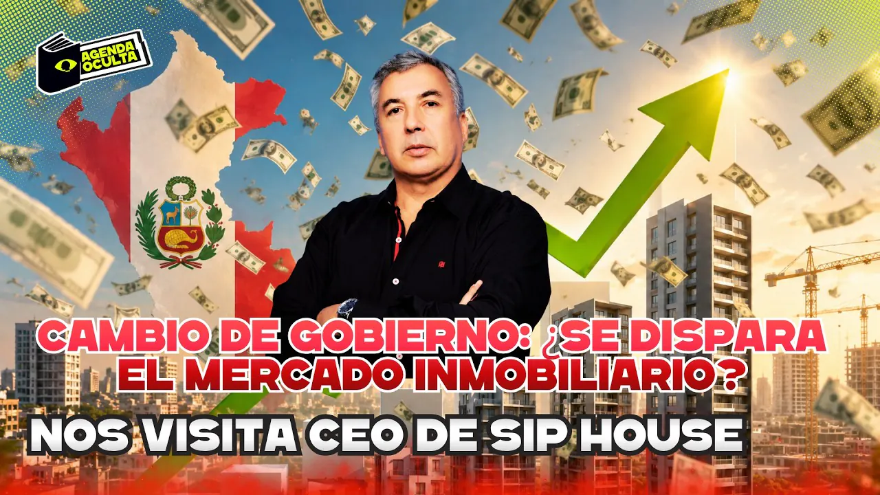 Reproducir: CAMBIO DE GOBIERNO: ¿SE DISPARA EL MERCADO INMOBILIARIO? - AGENDA OCULTA