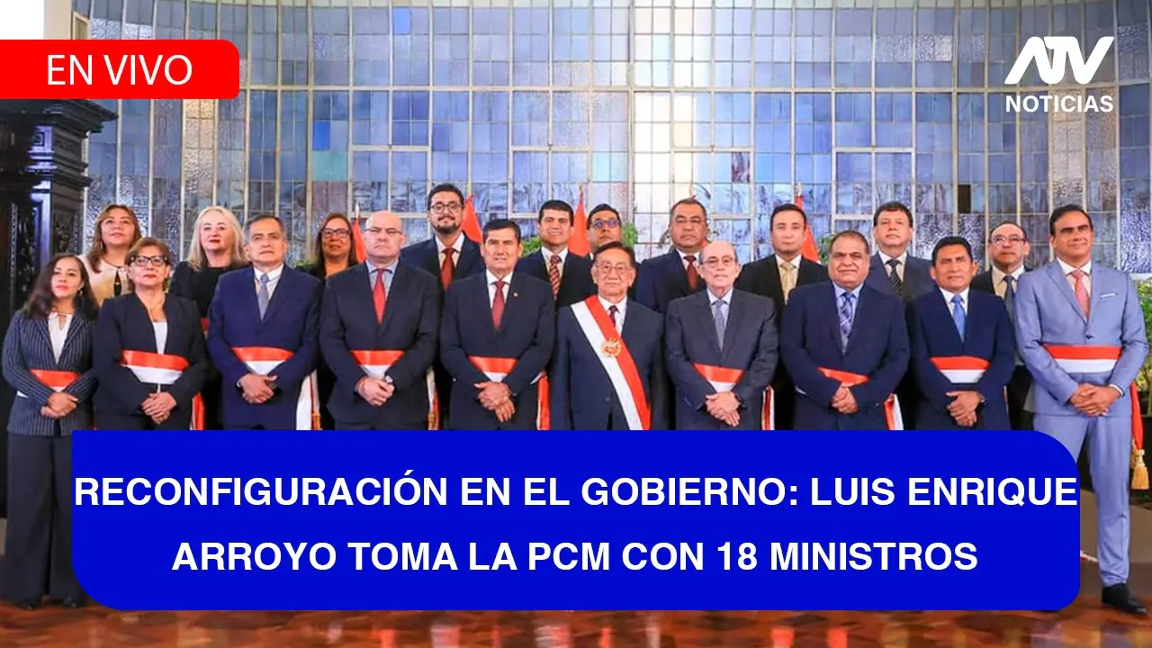Reproducir: Fe de Erratas: BALCAZAR RECONFIGURA EL GOBIERNO: LUIS ARROYO TOMA LA PCM CON 18 MINISTROS-ATV+