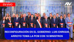 Fe de Erratas: BALCAZAR RECONFIGURA EL GOBIERNO: LUIS ARROYO TOMA LA PCM CON 18 MINISTROS-ATV+