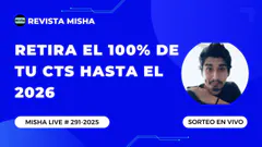 RETIRA EL 100% DE TU CTS HASTA EL 2026