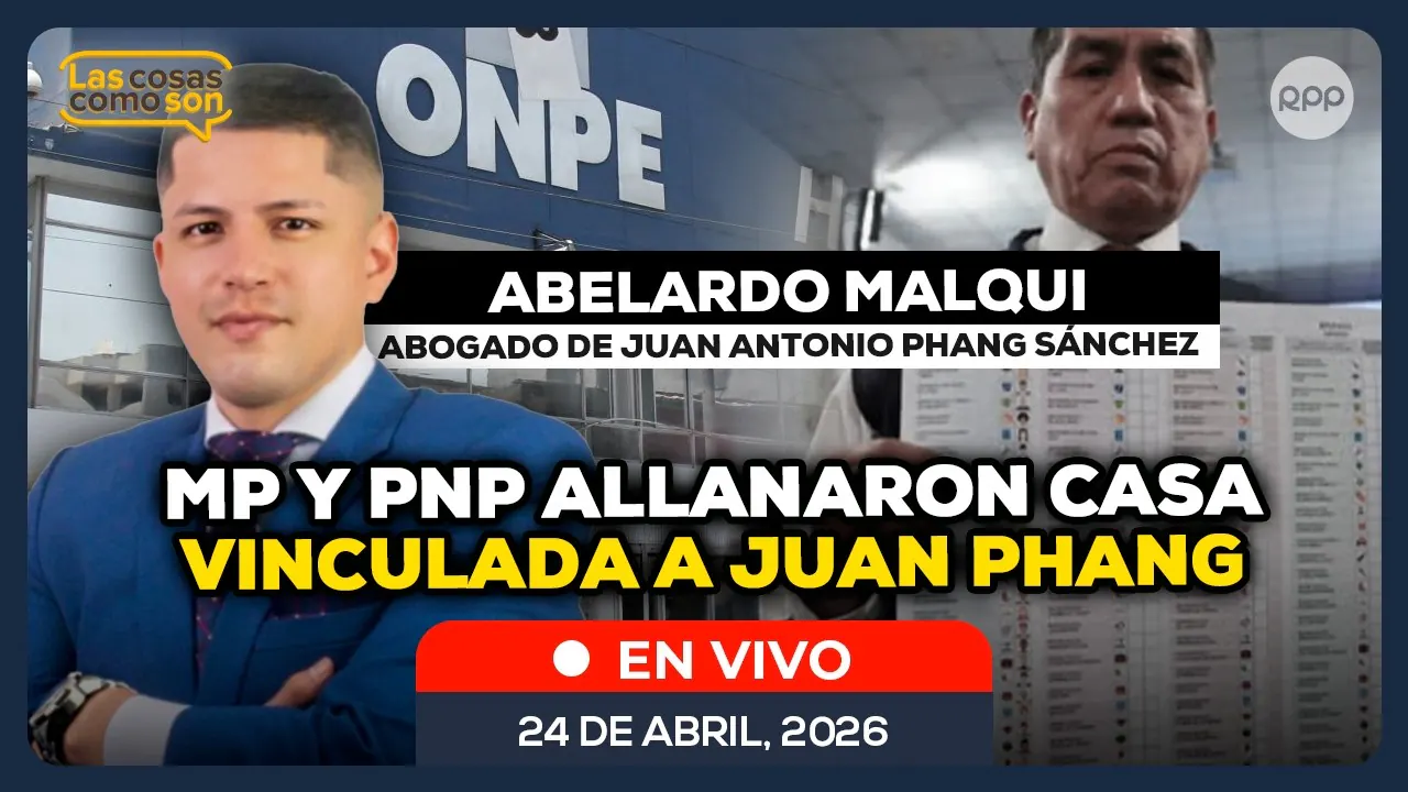 Reproducir: Habla el abogado de Juan Antonio Phang Sánchez, subgerente suspendido de la ONPE #LASCOSASRPP