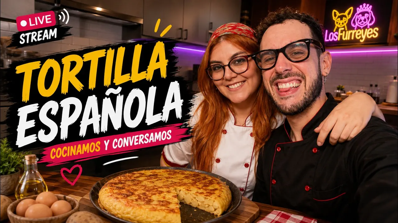 Reproducir: COCINAMOS TORTILLA ESPAÑOLA Y CONVERSAMOS | QUE HICIMOS EN EL FERIADO? | LOSFURREYES EN VIVO