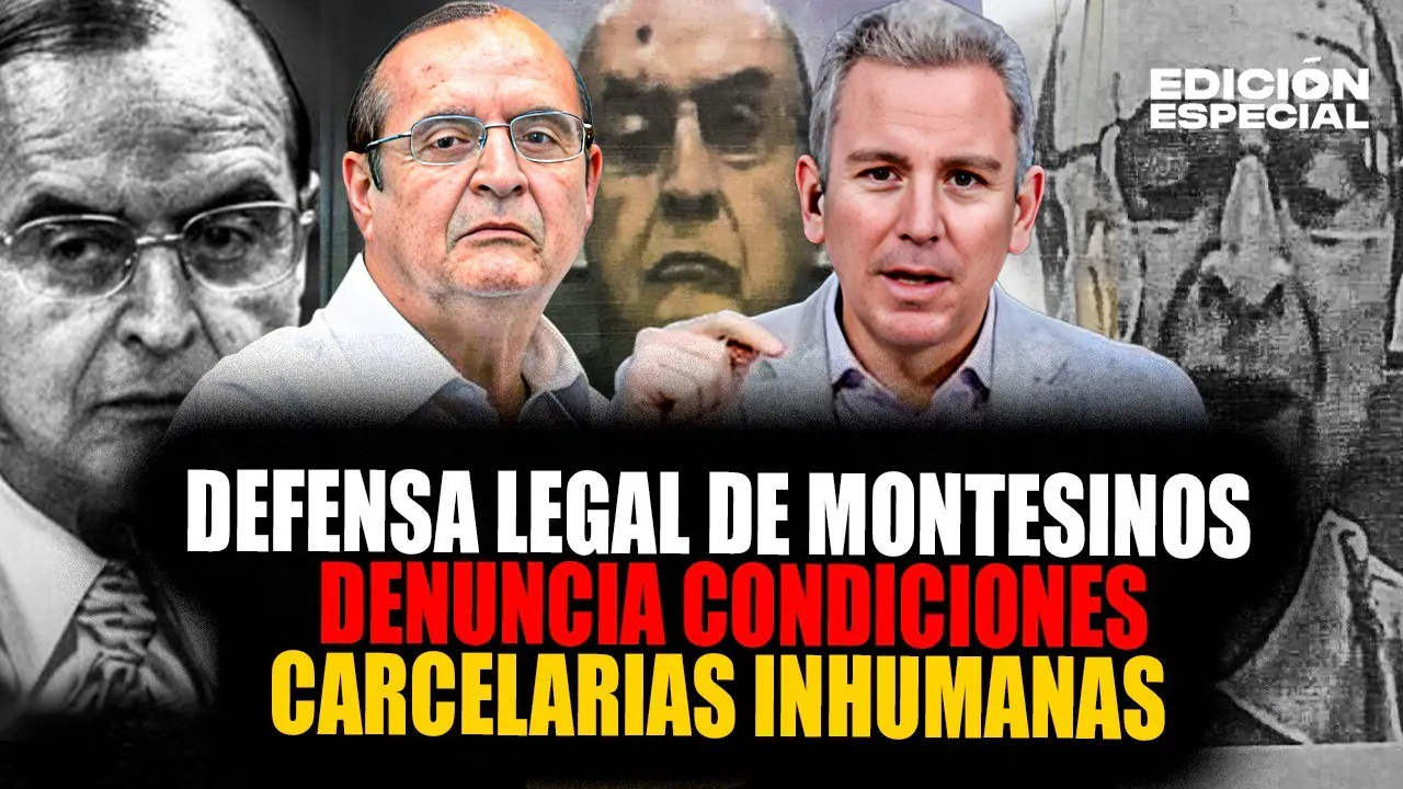 Reproducir: #EnVivo Abogada de Vladimiro Montesinos denuncia condiciones carcelarias inhumanas