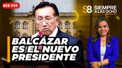 JOSÉ MARÍA BALCÁZAR ES EL NUEVO PRESIDENTE: ¿EL PEOR ESCENARIO PARA EL PERÚ? | Siempre a las ocho