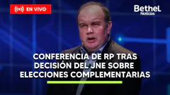 CONFERENCIA DE PRENSA DE RENOVACIÓN POPULAR TRAS DECISIÓN DEL JNE SOBRE ELECCIONES COMPLEMENTARIAS