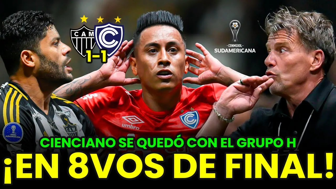 Reproducir: CIENCIANO ESTÁ EN 8VOS DE FINAL DE LA COPA SUDAMERICANA, ¿IBÁÑEZ DEBE CONVOCAR A CHRISTIAN CUEVA?