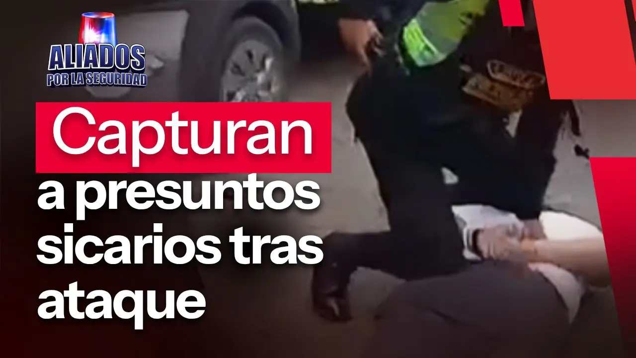 Reproducir: PNP captura a cuatro presuntos sicarios tras intensa balacera en Comas | "Aliados por la seguridad"