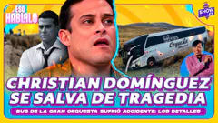 CHRISTIAN DOMÍNGUEZ ROMPE EL SILENCIO TRAS ACCIDENTE: ¿QUÉ PASÓ? ESO HÁBLALO
