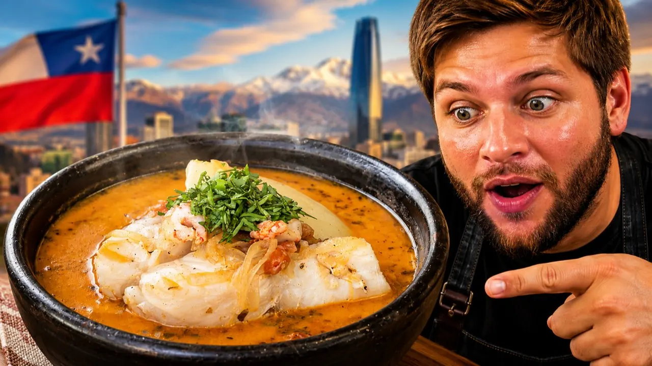 Reproducir: Chef PERUANO intenta cocinar el auténtico CALDILLO DE CONGRIO 🇨🇱