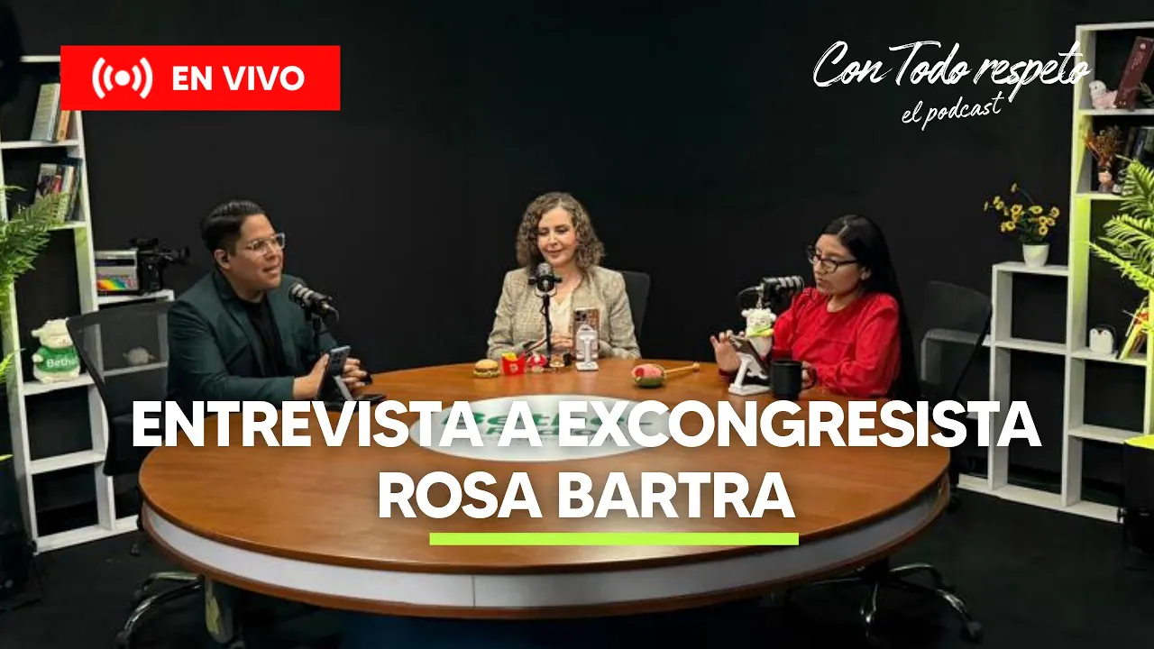 Reproducir: PODCAST "CON TODO RESPETO" CON ROSA BARTRA | EN VIVO