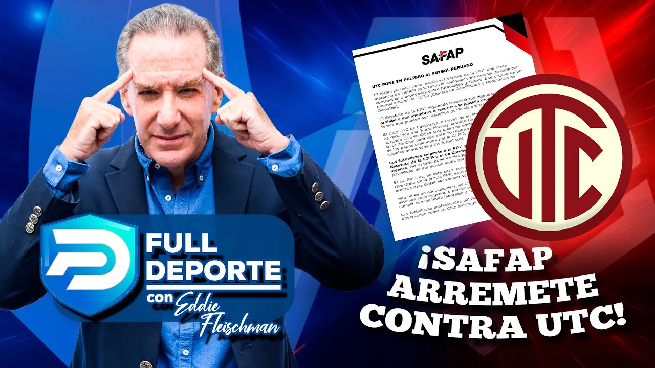 Reproducir: UTC PONE EN PELIGRO AL FÚTBOL PERUANO | HÉCTOR CÚPER ES PRESENTADO EN CONFERENCIA