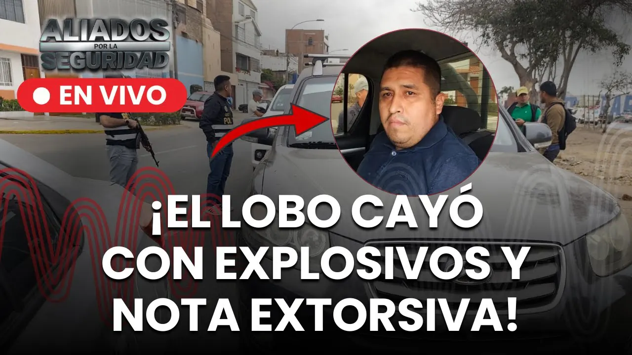 Reproducir: "Aliados por la seguridad": PNP detiene al Lobo, presunto integrante de Los Injertos del Valle