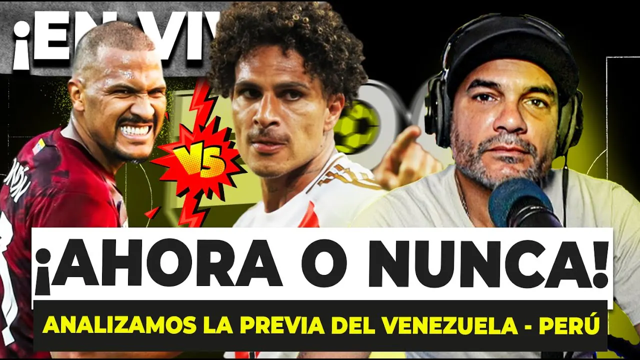 Reproducir: AHORA O NUNCA. PERÚ🇵🇪  SE JUEGA TODO FRENTE A VENEZUELA 🇻🇪 COKIGONZÁLES #EN VIVO ESTÁN PASANDO COSAS