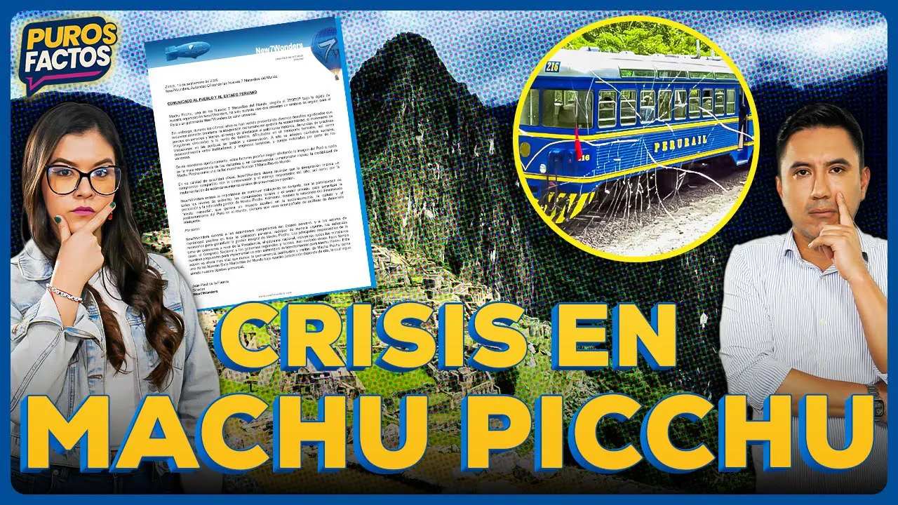 Reproducir: 🚨 #ENVIVO | MACHU PICCHU PODRÍA COMPROMETER SU CREDIBILIDAD COMO "MARAVILLA DEL MUNDO" #PUROSFACTOS