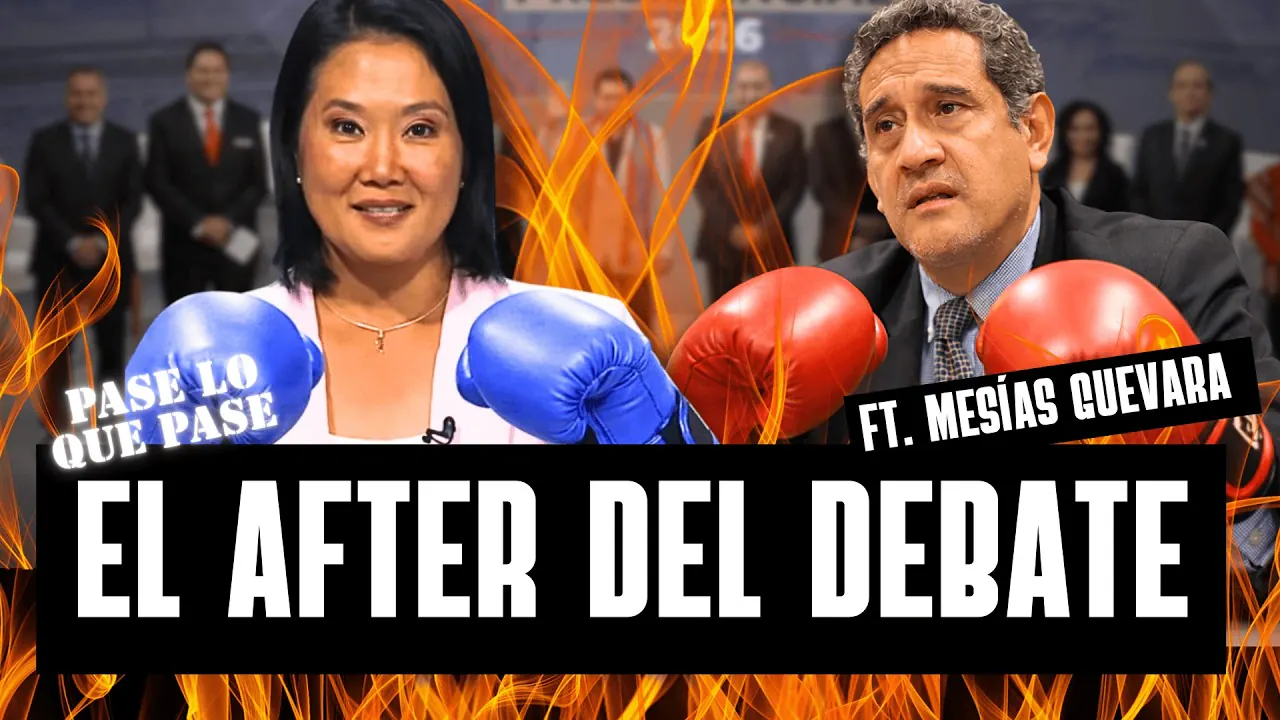Reproducir: Debate presidencial 2026: Mesías Guevara responde tras confrontar a Keiko | PLQP