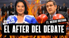 Debate presidencial 2026: Mesías Guevara responde tras confrontar a Keiko | PLQP