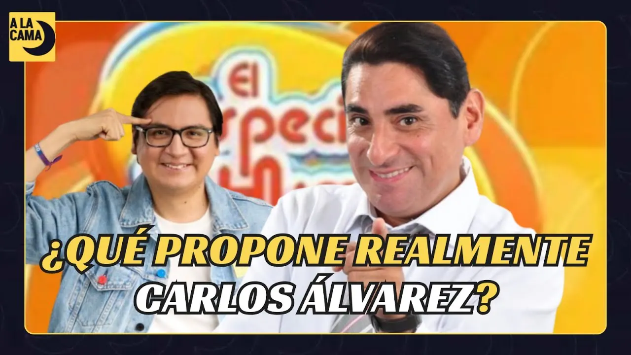Reproducir: ¿Qué propone realmente Carlos Álvarez? Su jefe de Plan de Gobierno nos responde #ALaCama 26/01