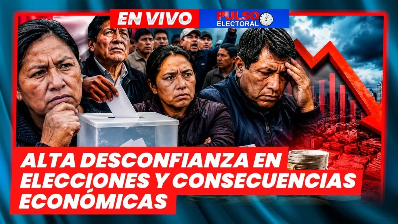 Reproducir: 🔴 EN VIVO – DESCONFIANZA EN ELECCIONESY CONSECUENCIAS ECONÓMICAS | PULSO ELECTORAL