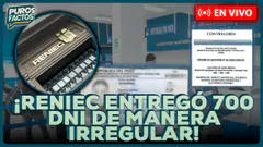 #ENVIVO | ¡RENIEC ENTREGA 700 DNI IRREGULARES! #PUROSFACTOS