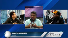 BANDERA A CUADROS EN VIVO POR RADIO OVACION