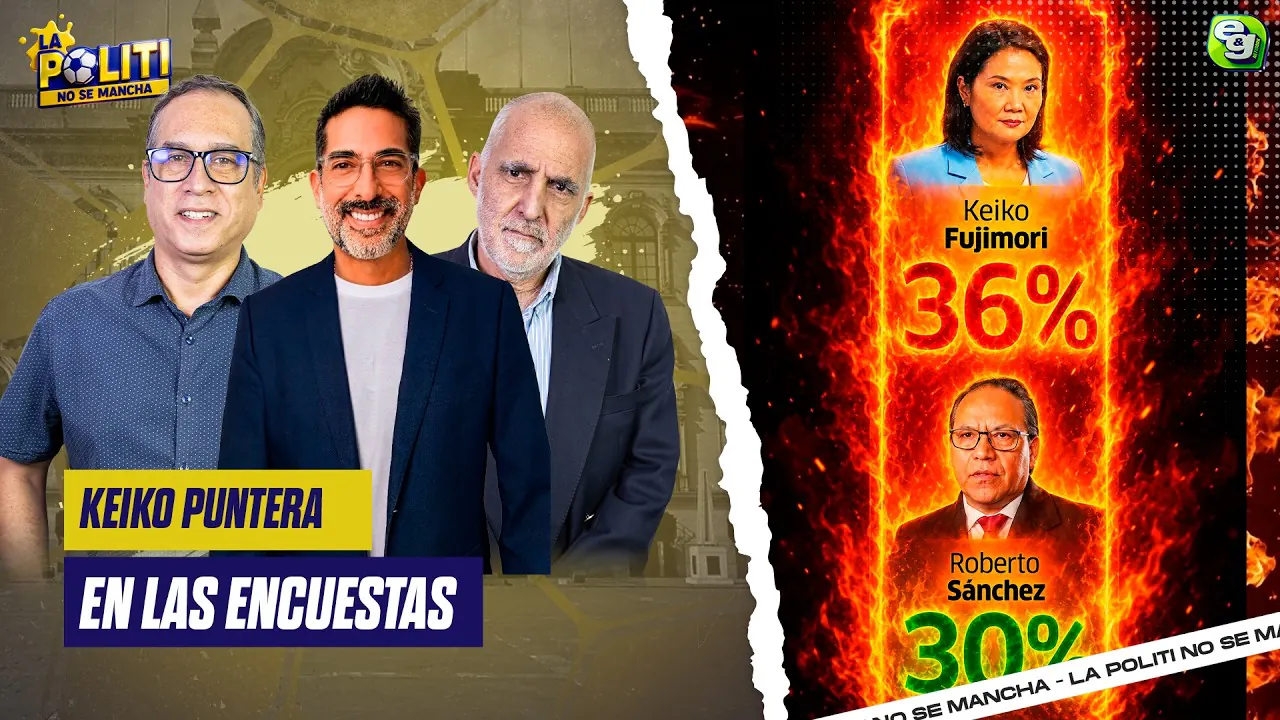 Reproducir: [POLITI] 📊 KEIKO FUJIMORI LIDERA LAS ENCUESTAS: ¿RUMBO A LA PRESIDENCIA?🤔