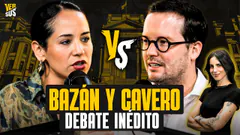 SIGRID BAZÁN VS. ALEJANDRO CAVERO EN VIVO : DEBATEN CARA A CARA POR PRIMERA VEZ | Versus