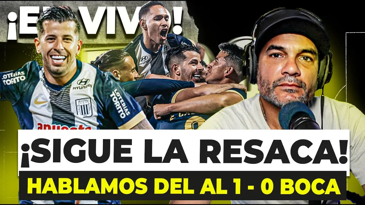 Reproducir: 🔴¡ALIANZA LIMA LE GANÓ A BOCA JUNIORS Y PUNTO! LA RESACA | COKI GONZÁLES #ENVIVO ESTÁN PASANDO COSAS