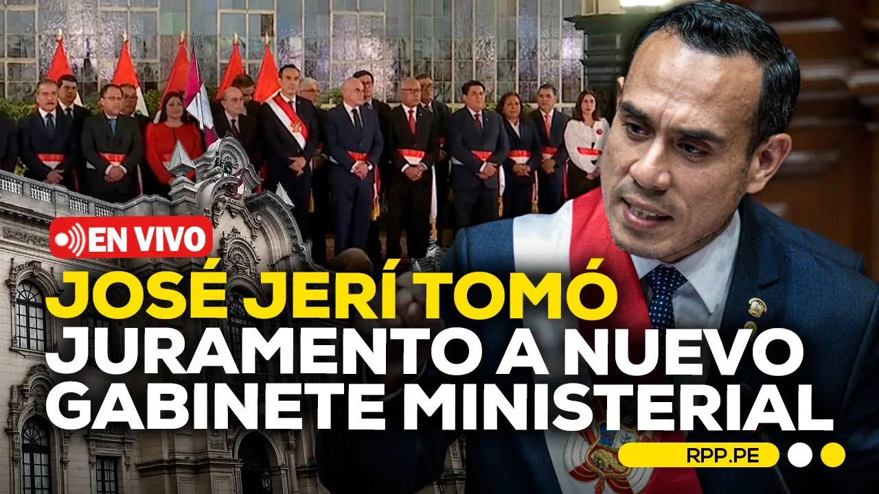 Reproducir: 🚨 #ENVIVO | PRESIDENTE JOSÉ JERÍ TOMA JURAMENTO DE NUEVO GABINETE #RPPESPECIALES