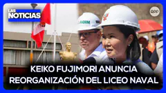 Keiko Fujimori anuncia reorganización del Liceo Naval Almirante Guise