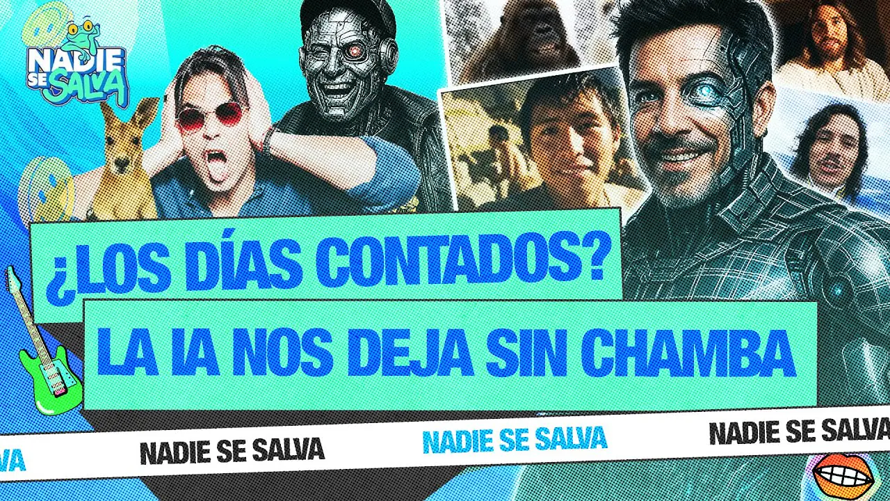 Reproducir: CADA VEZ MÁS CERCA: ¿LA IA NOS REEMPLAZA? | NADIE SE SALVA 🐸