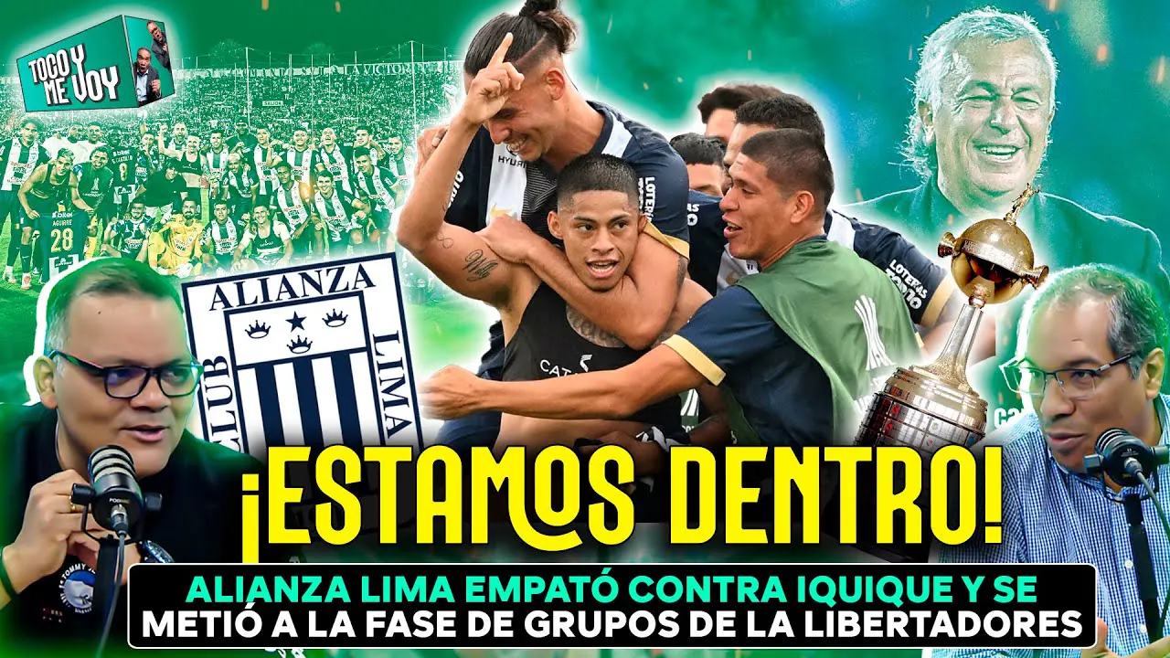 Reproducir: #ENVIVO🔥¡HISTÓRICO! ALIANZA LIMA CLASIFICÓ A LA FASE DE GRUPOS DE LA LIBERTADORES 2025 #TOCOYMEVOY