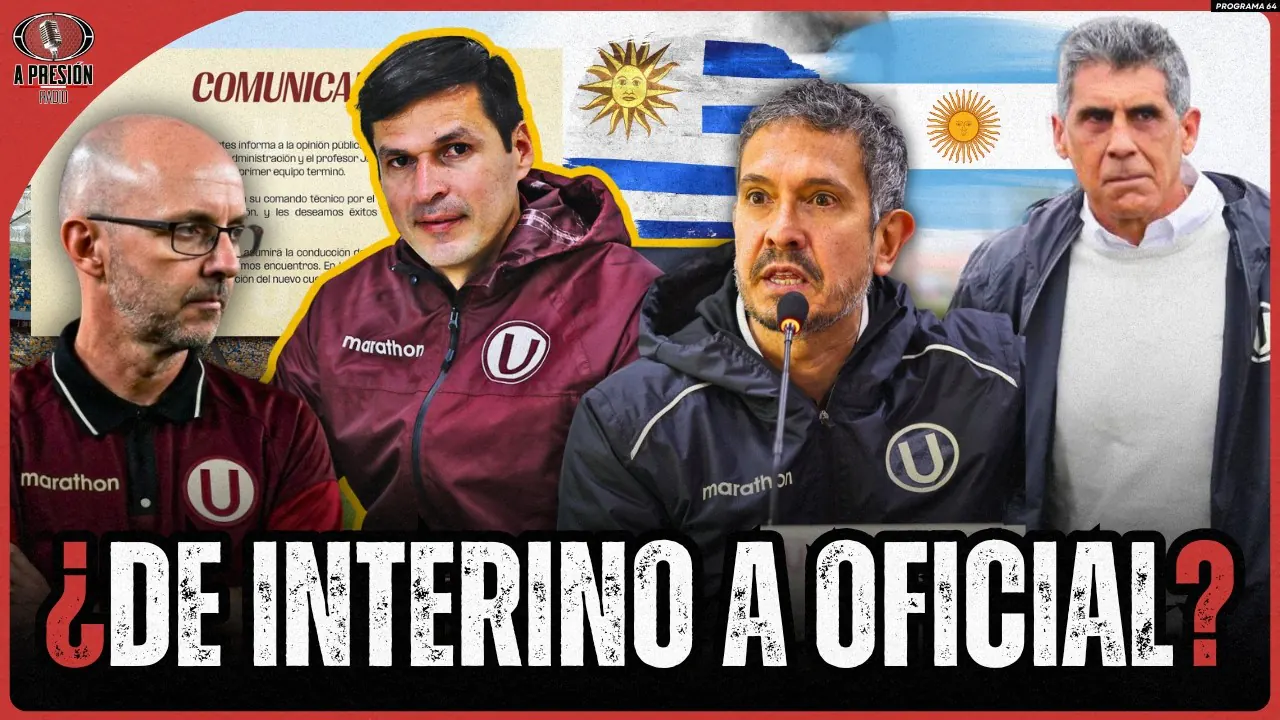 Reproducir: ¿BARCO ASEGURA QUE ARAUJO SERÁ EL NUEVO DT OFICIAL DE LA ‘U’?