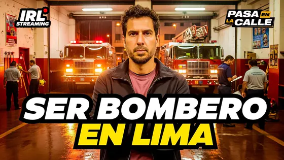 IRL: BOMBEROS LUCHAN POR LLEGAR A UNA EMERGENCIA EN EL CAOS DE LIMA | Pasa en la Calle