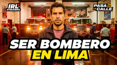 IRL: BOMBEROS LUCHAN POR LLEGAR A UNA EMERGENCIA EN EL CAOS DE LIMA | Pasa en la Calle