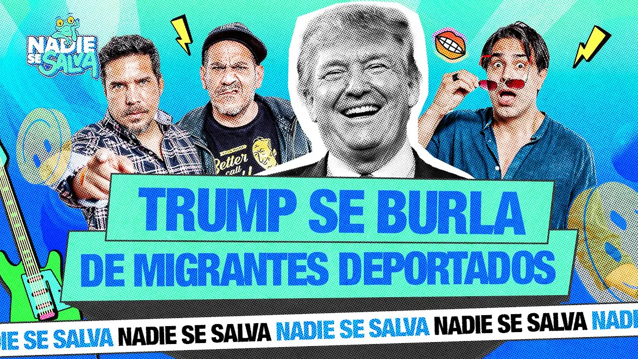 Reproducir: LO QUE QUIERO POR NAVIDAD | TRUMP SE BURLA DE MIGRANTES DEPORTADOS… ¿OTRA VEZ? | NADIE SE SALVA 🐸