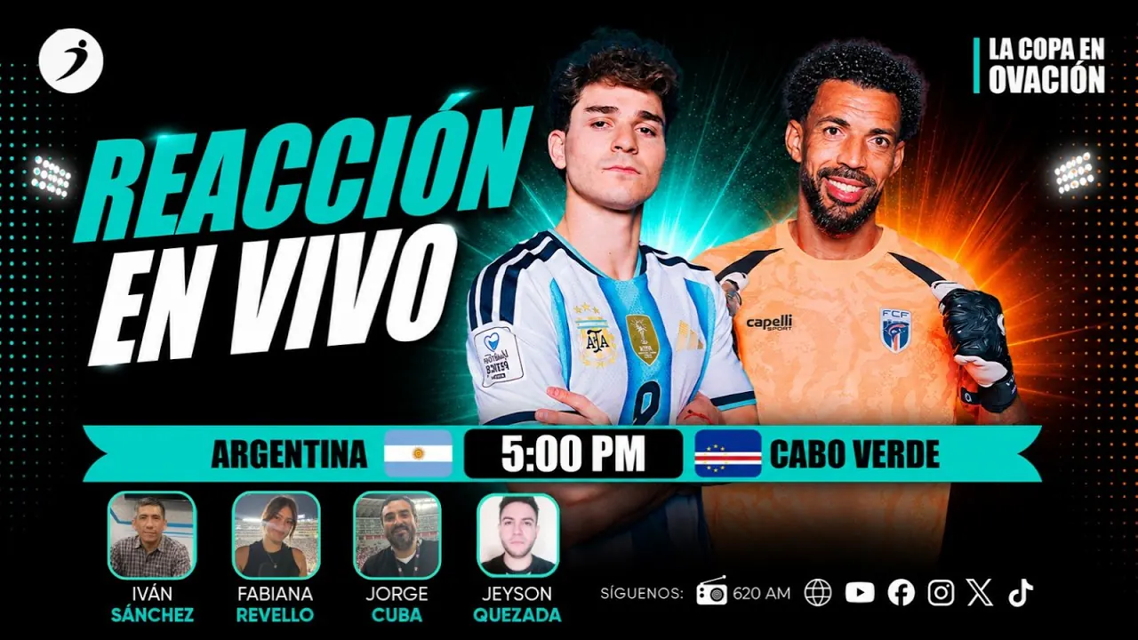 Reproducir: ARGENTINA VS CABO VERDE | EN VIVO | LA COPA EN OVACIÓN🏆🔥