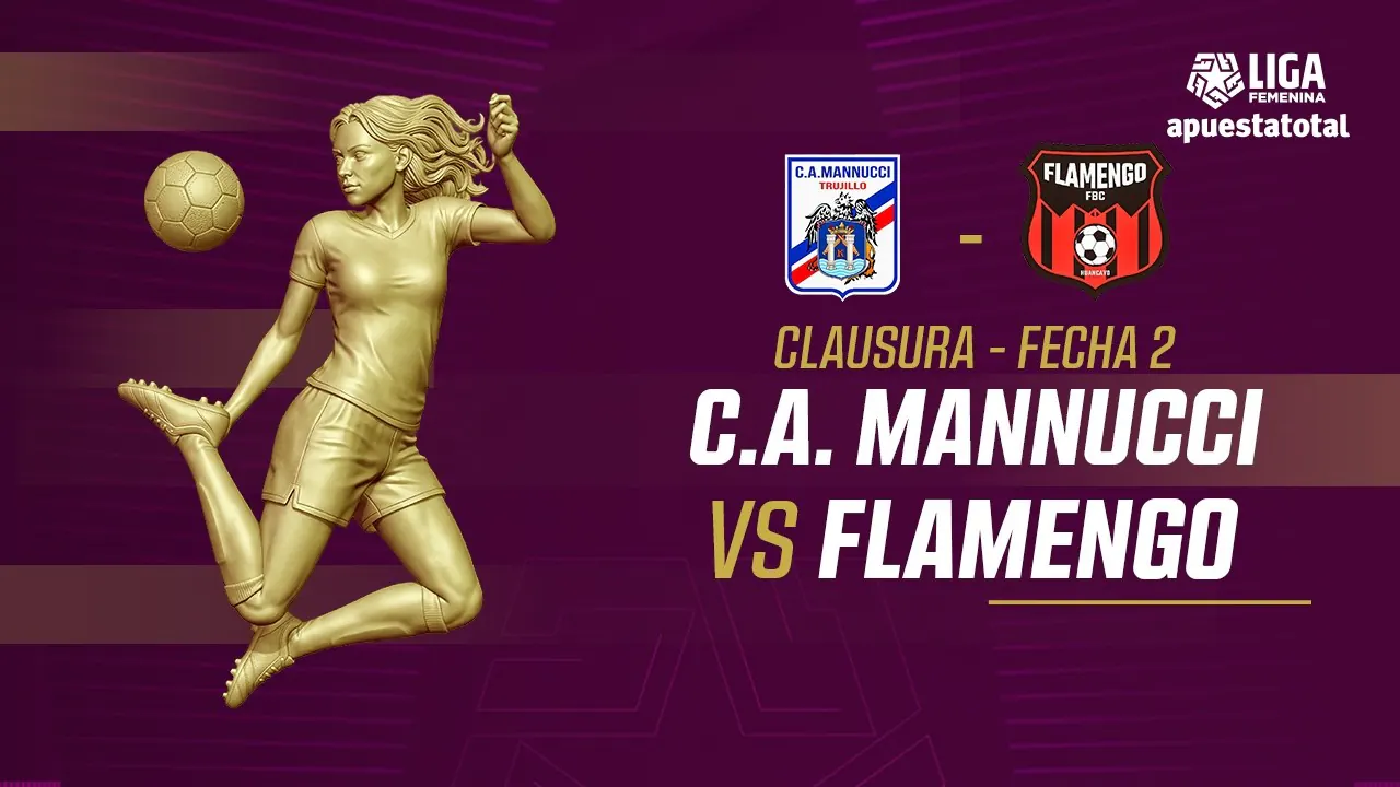 Reproducir: 🔴 EN VIVO | C.A. MANNUCCI VS FLAMENGO FBC | LIGA FEMENINA | CLAUSURA FECHA 2