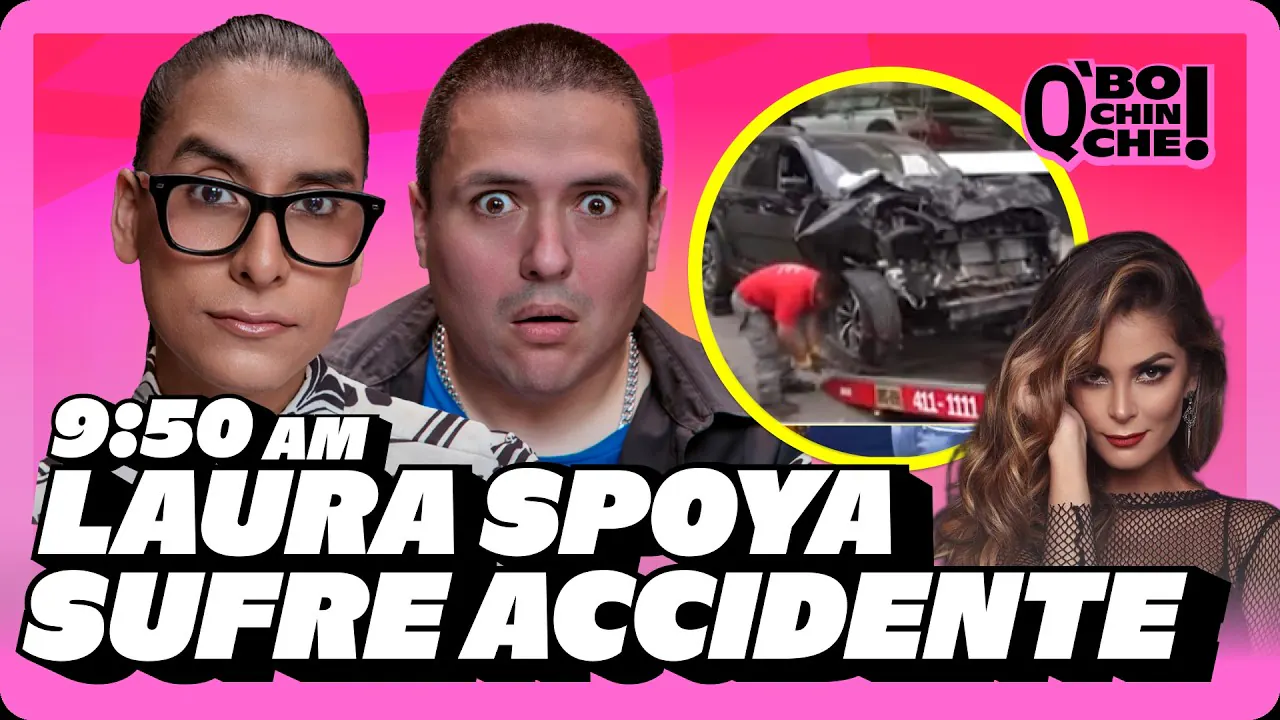 Reproducir: LAURA SPOYA SUFRE ACCIDENTE DE TRÁNSITO | Q' BOCHINCHE! | +QTV