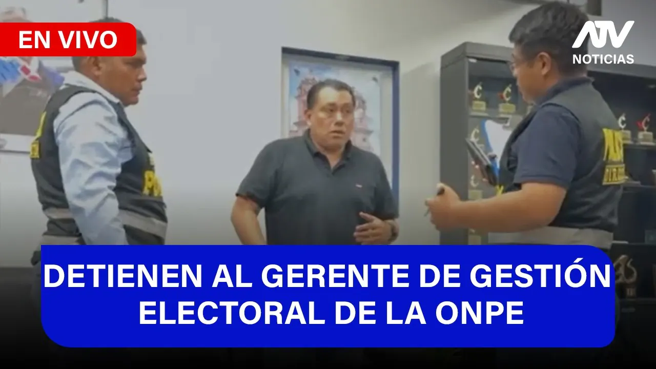 Reproducir: Fe de Erratas: CRISIS ELECTORAL: DETIENEN AL GERENTE DE GESTIÓN ELECTORAL DE LA ONPE  - ATV+